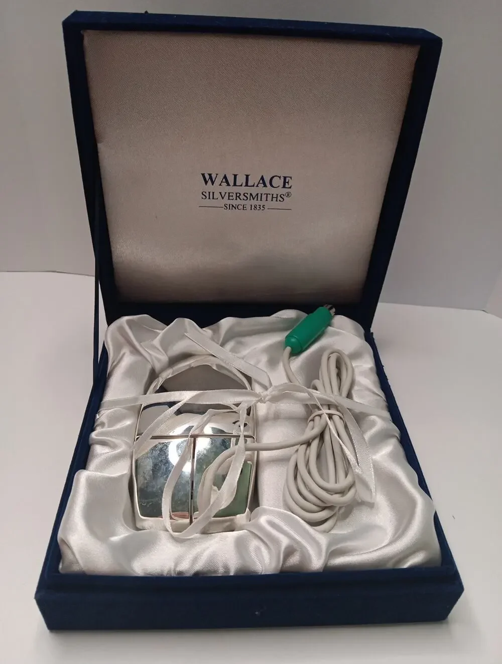 Wallace Silversmiths Silverplated Mouse With Mouse Pad